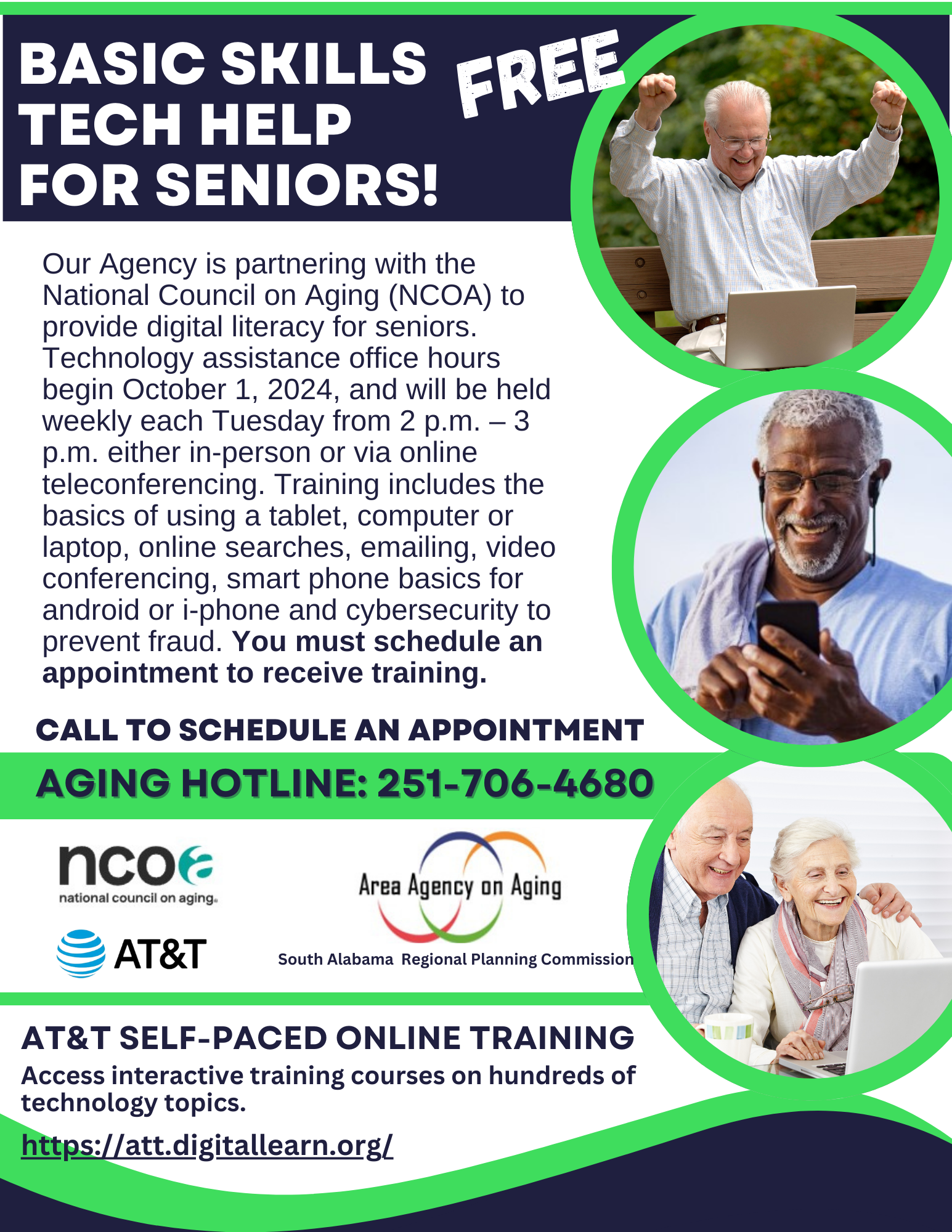 Free Tech Help for Seniors